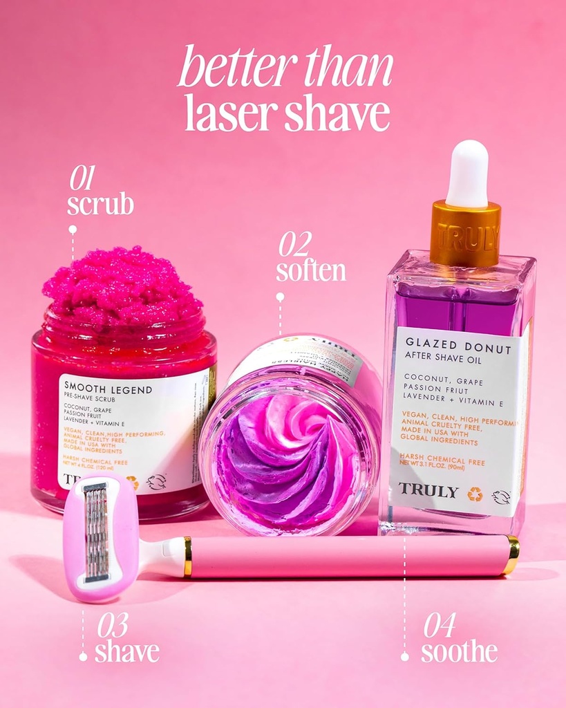 TRULY SOFT SERVE AFTER SHAVE OIL 90ML