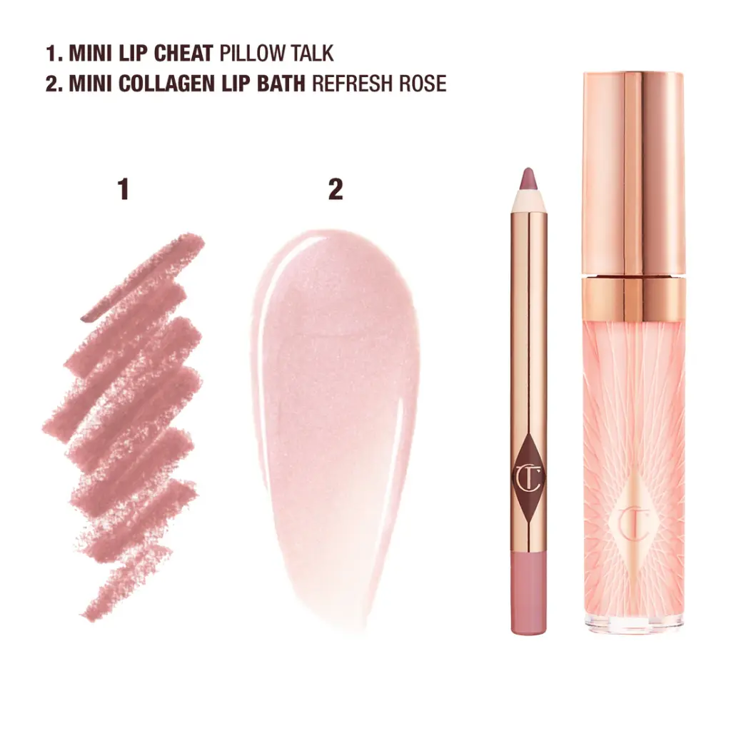 CHARLOTTE TILBURY GLOOSSY FRESH PINK LIP DUO 