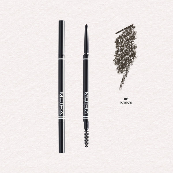 MOIRA FINE BROW PENCIL 105 ESPRESSO 
