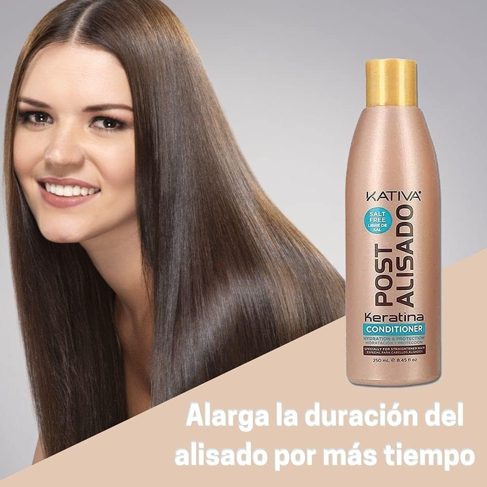 KATIVA ACONDICIONADOR POST ALISADO 250ML