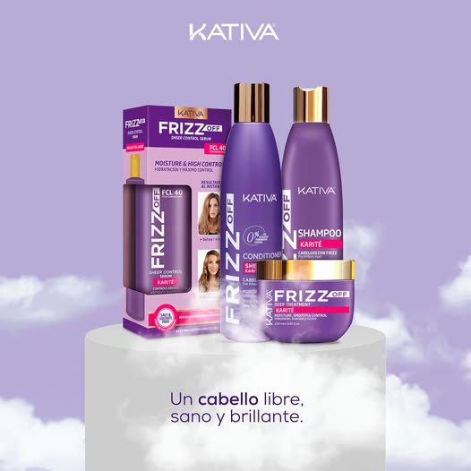 KATIVA FRIZZ OFF SHAMPOO 500ML
