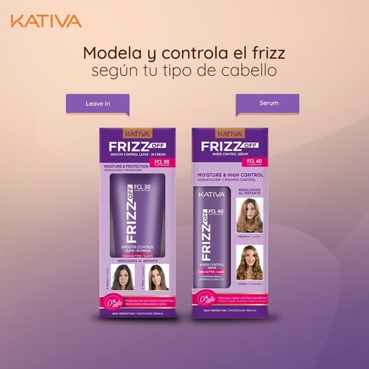 KATIVA FRIZZ OFF SMOOTH CONTROL LEAVE IN CREAM