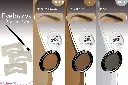 KLEANCOLOR BROW KIT MEDIUM -DEEP BROWN
