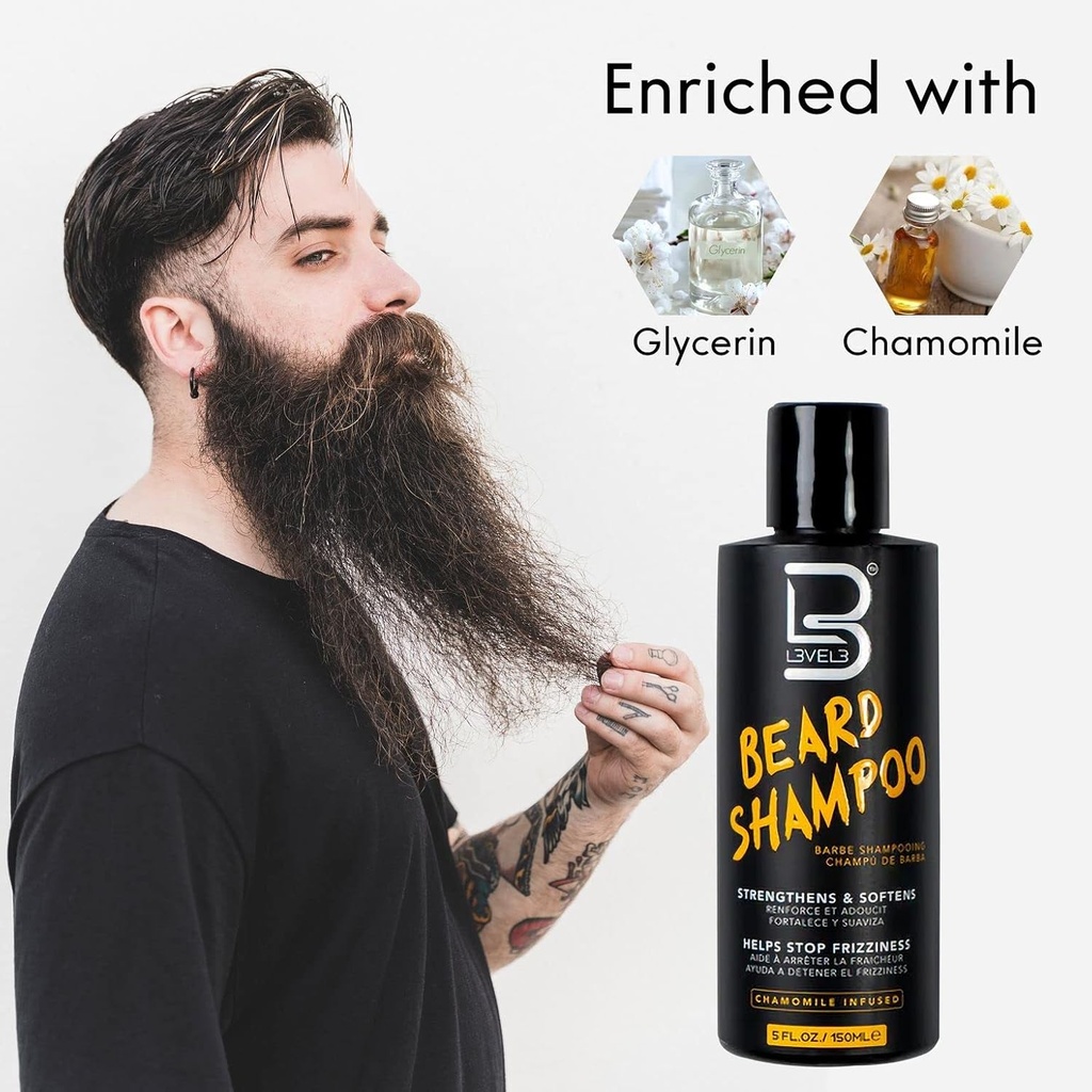 L3VEL3 BEARD SHAMPOO