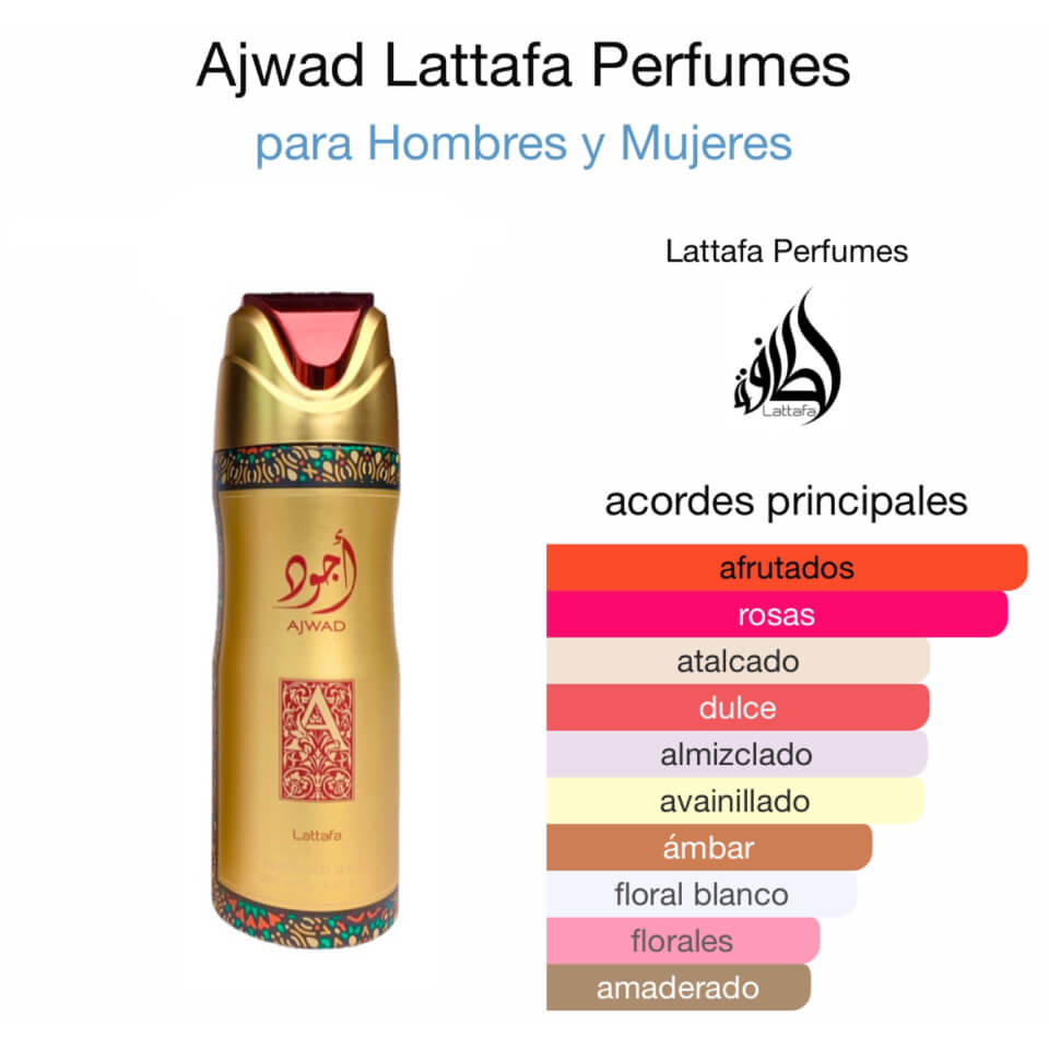 LATAFFA AJWAD PERFUMED SPRAY 