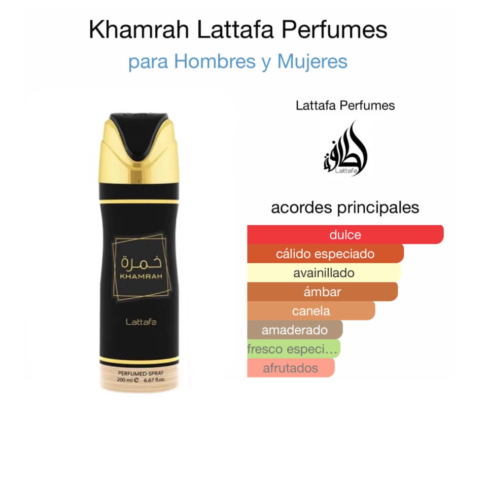 LATAFFA KHAMRA PRFUMED SPRAY
