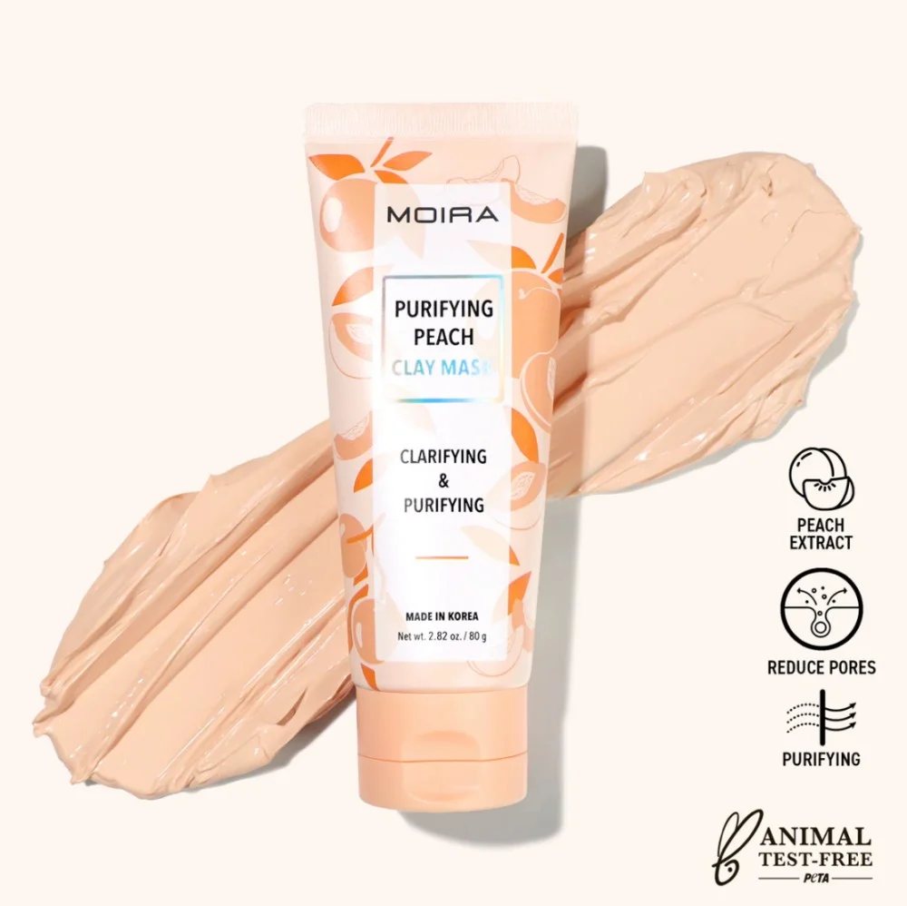 MOIRA PURIFYING PEACH CLAY MASK 