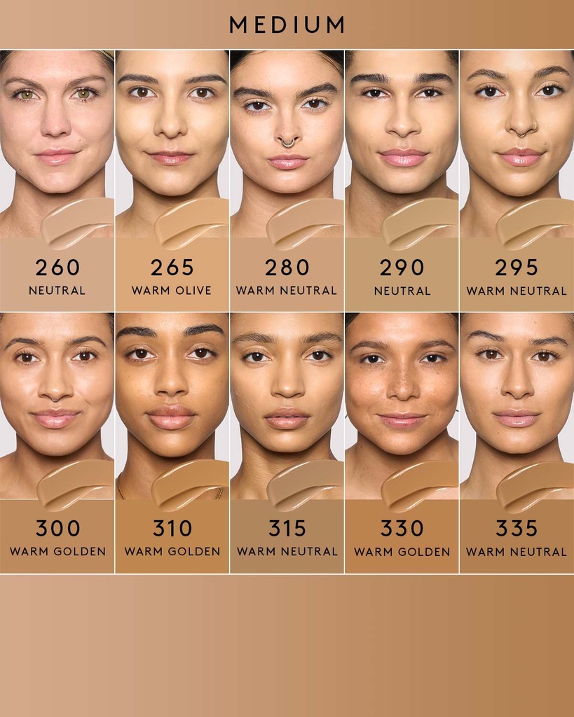 FENTY BEAUTY SOFT LIT NATURALLY LUMINOUS LOGWEAR FOUNDATION 260