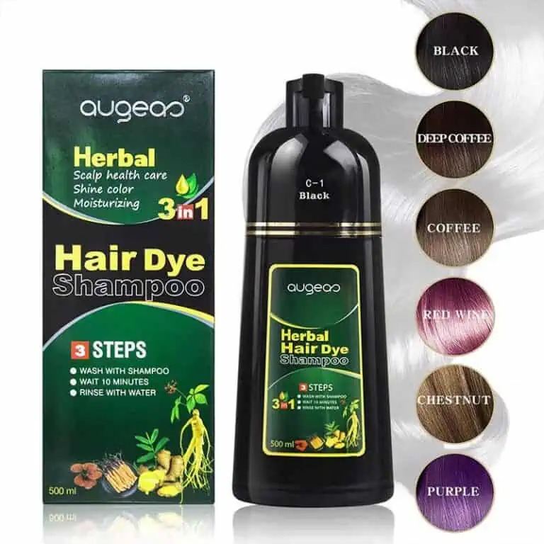 AUGEAS HERBAL HAIR DYE SHAMPOO 