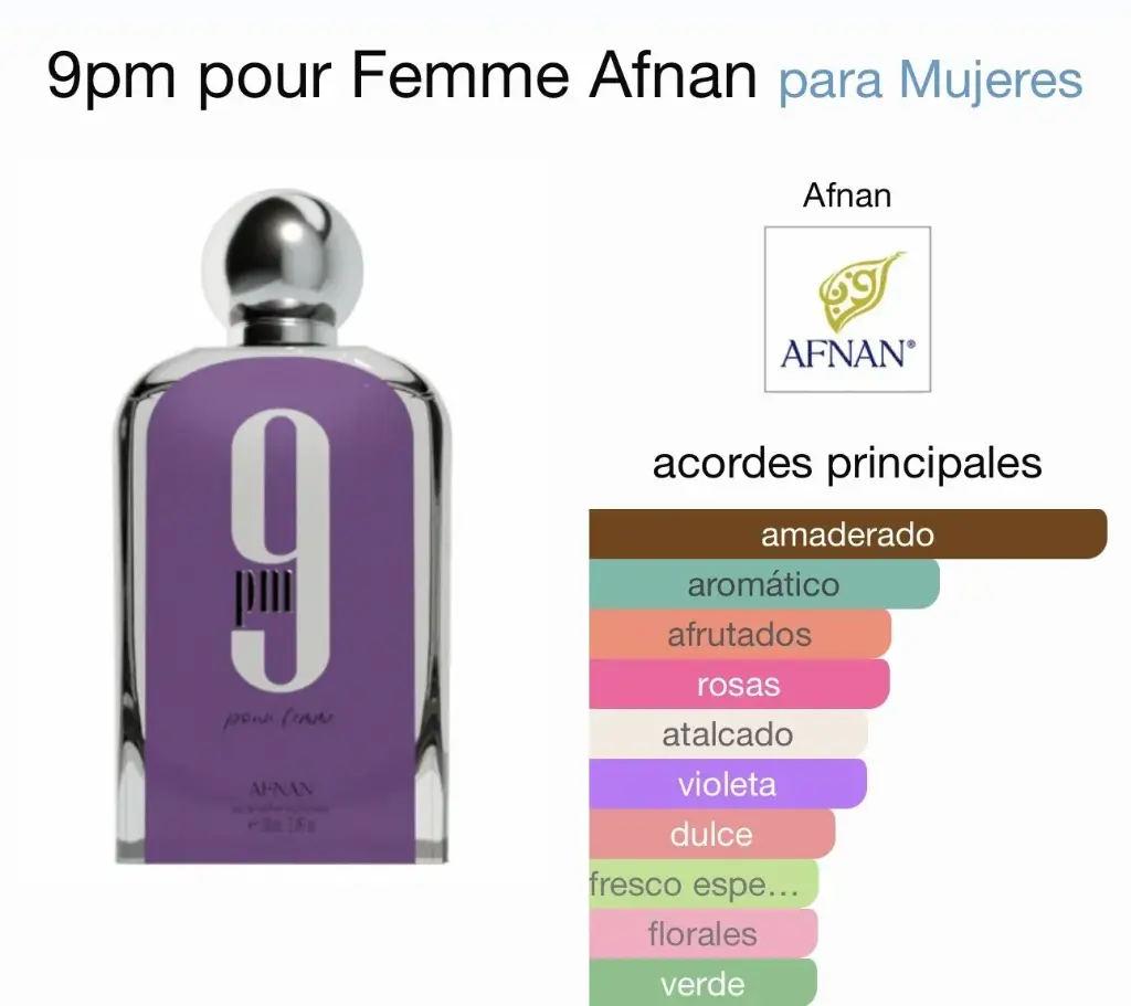 9PM POUR FEMME AFNAN 100ML