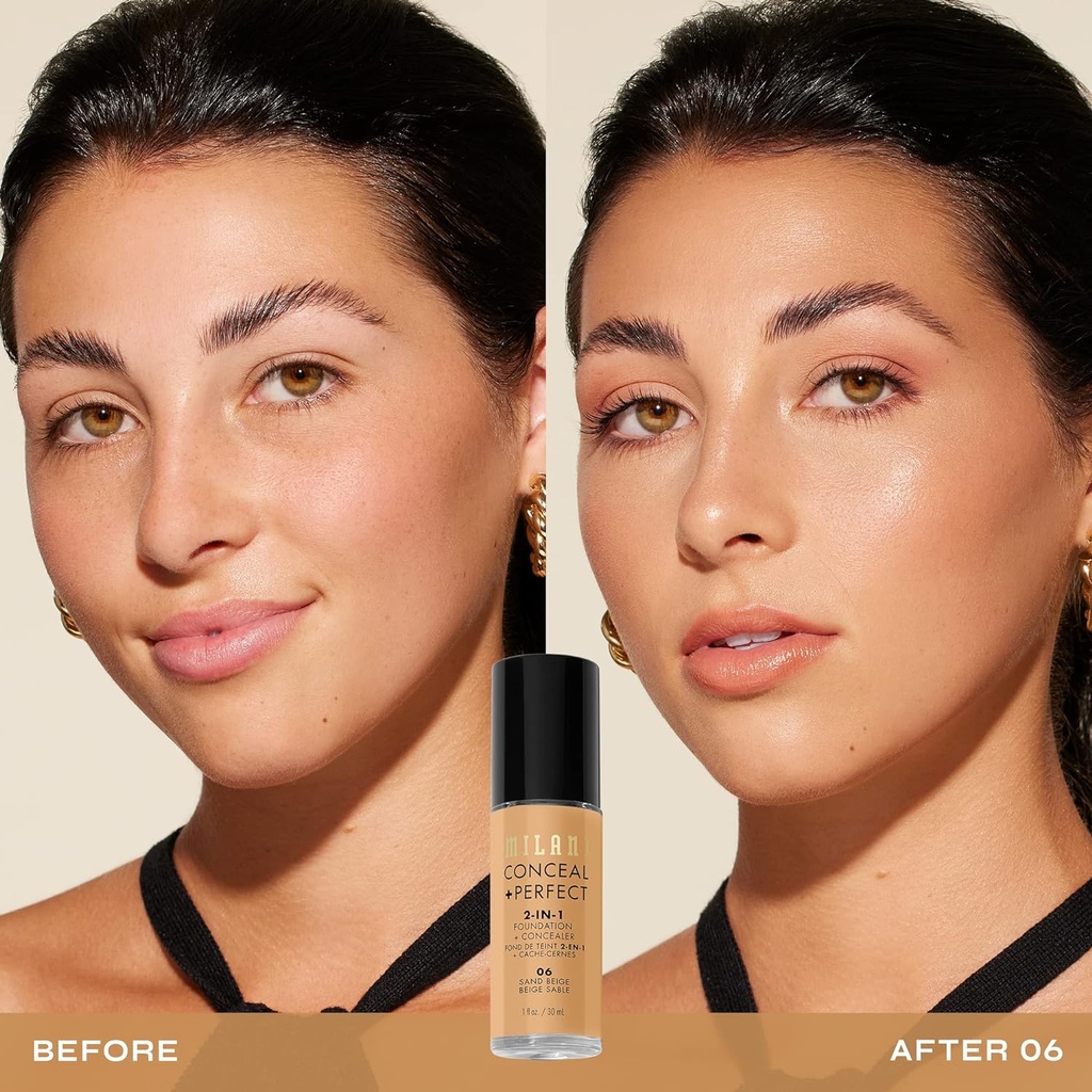 MILANI FOUNDATION+ CONCEALER 