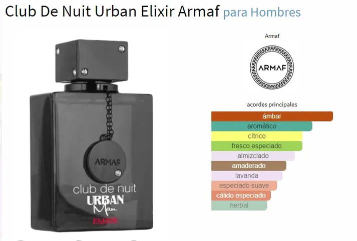 ARMAF CLUB DE NUIT URBAN MAN ELIXIR