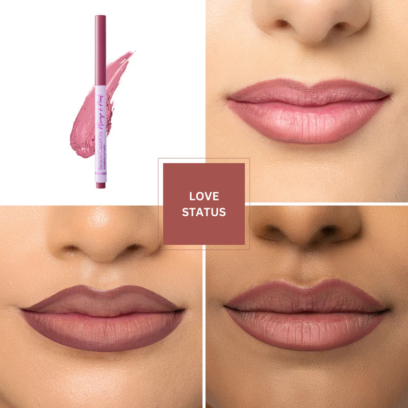 BC PLUMP & POUT LIP LINER  LOVE STATUS
