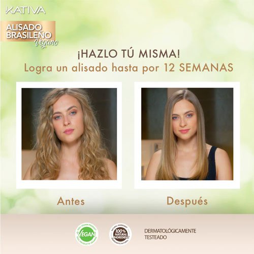 ALISADO BRASILEÑO VEGAN KATIVA