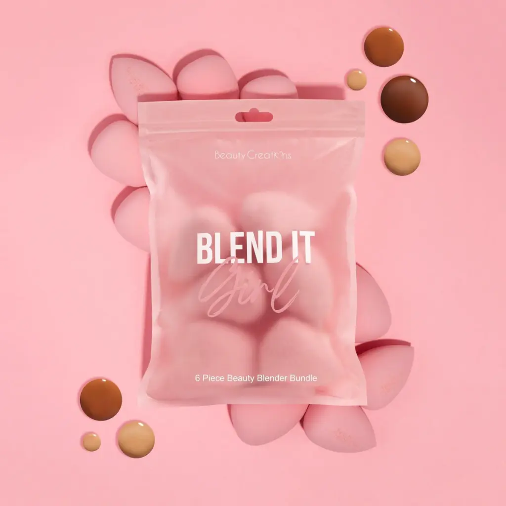 BEAUTY CREATIONS BLEND IT GIRL 6 PIECE ROSA