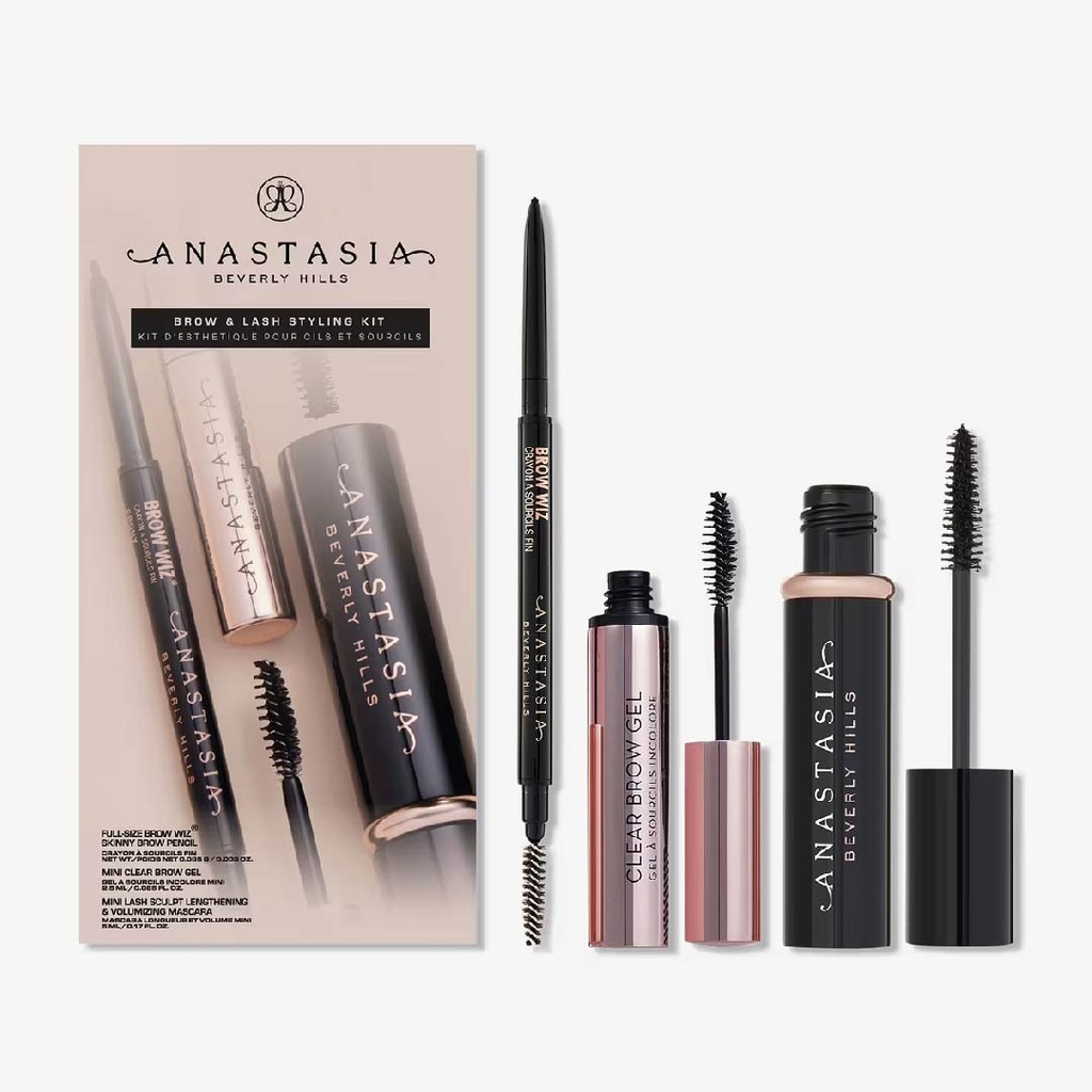ABH BROW & LASH STYLING KIT SOFT BROWN