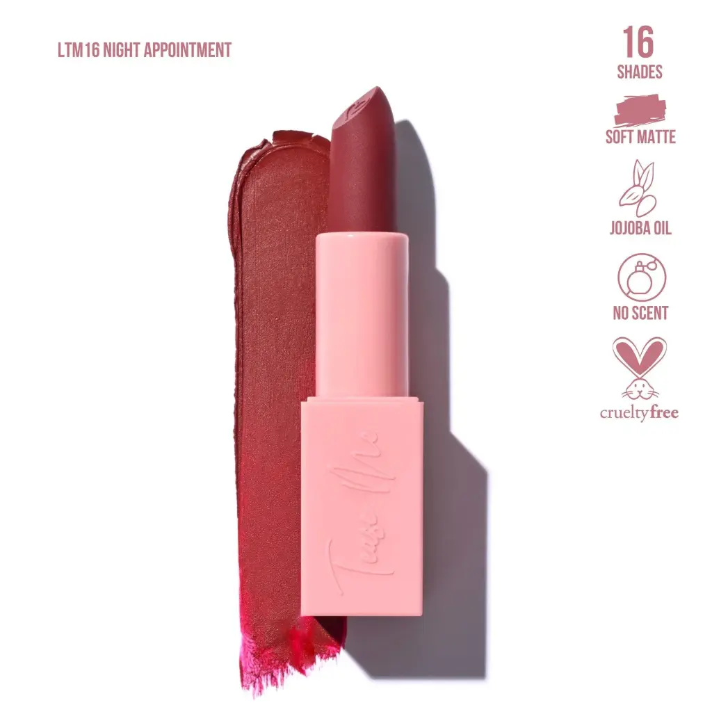 BC TEASE ME SOFT MATTE LIPSTICK NIGHT APPOINTMENT
