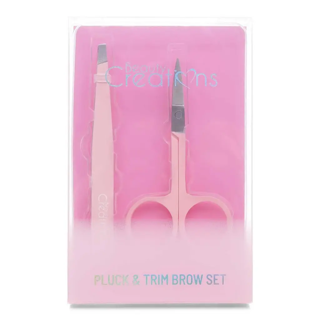 BEAUTY CREATIONS PLUCK & TRIM BROW SET