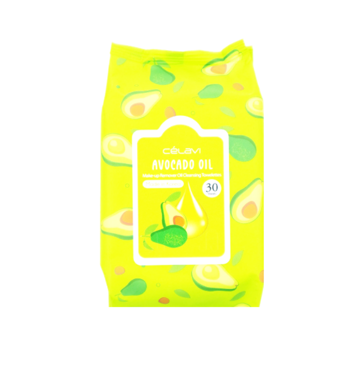 CELAVI TOALLITAS DESMAQUILLANTES AVOCADO OIL