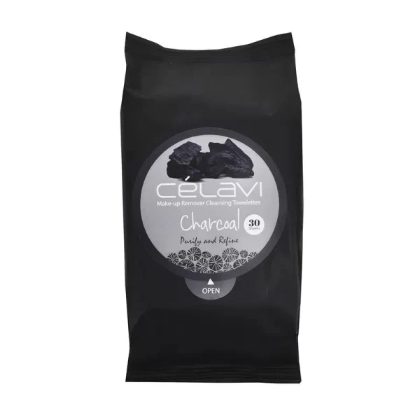 CELAVI TOALLITAS DESMAQUILLANTES CHARCOAL