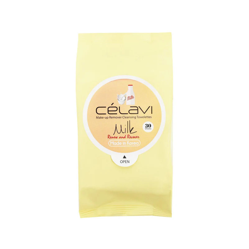 CELAVI TOALLITAS DESMAQUILLANTES MILK