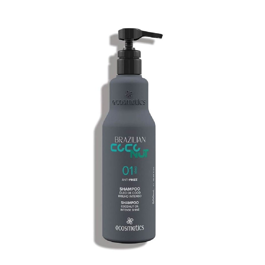 ECOSMETICS  SHAMPOO BRAZILIAN COCONUT 500ML