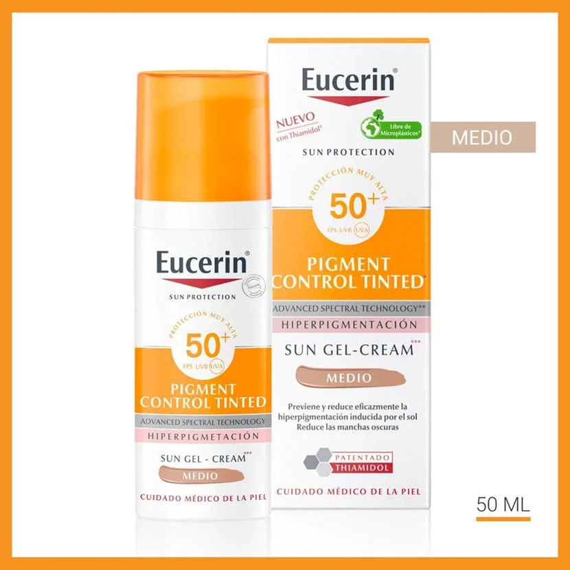 EUCERIN PHOTOAGING CONTROL TINTED SPF 50 TONO MEDIO
