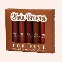 ITALIA CHOLA BROWNS  MOUSSE MATTE LIPSTICK SET