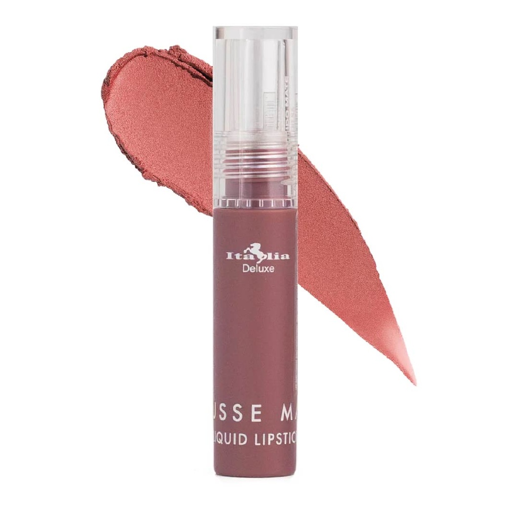 ITALIA DELUXE MATTE MOUSSE  LIQUID LIPSTICK 190-07 SIRENA