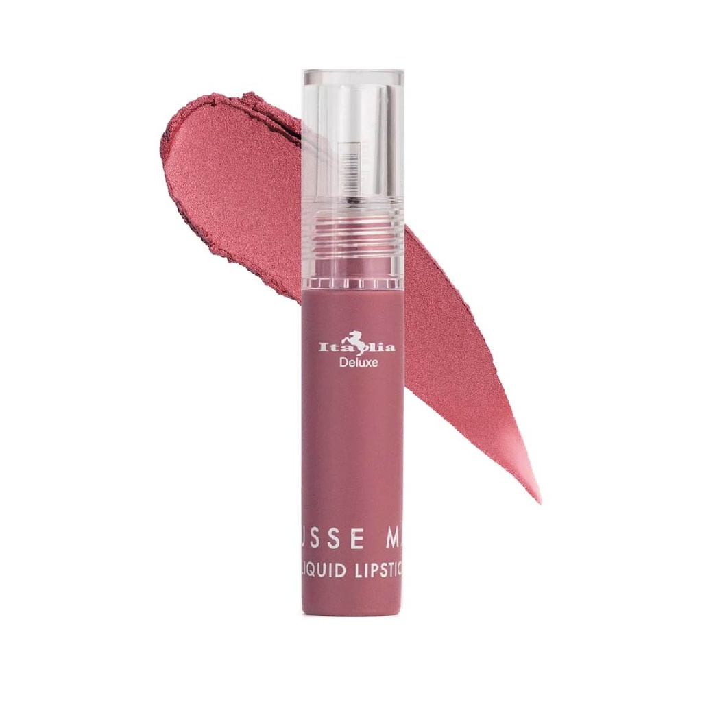 ITALIA DELUXE MATTE MOUSSE  LIQUID LIPSTICK 190-09 SPANISH ROSE