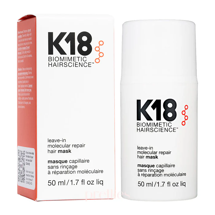 K18 BIOMIMETIC HAIRSCIENCE LEAVE-IN MOLECULAR REPAIR HAIR MASK 5O ML