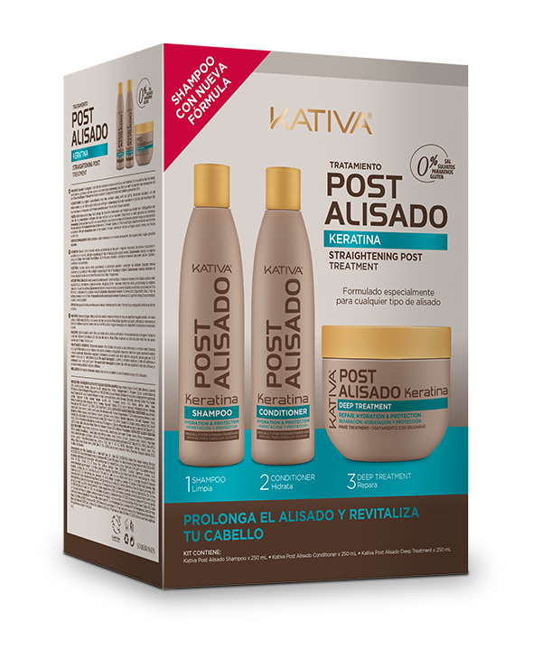 KATIVA POST ALISADO KIT