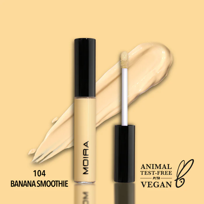 MOIRA LAVISH CREAMY CONCEALER 104 BANANA SMOOTHIE