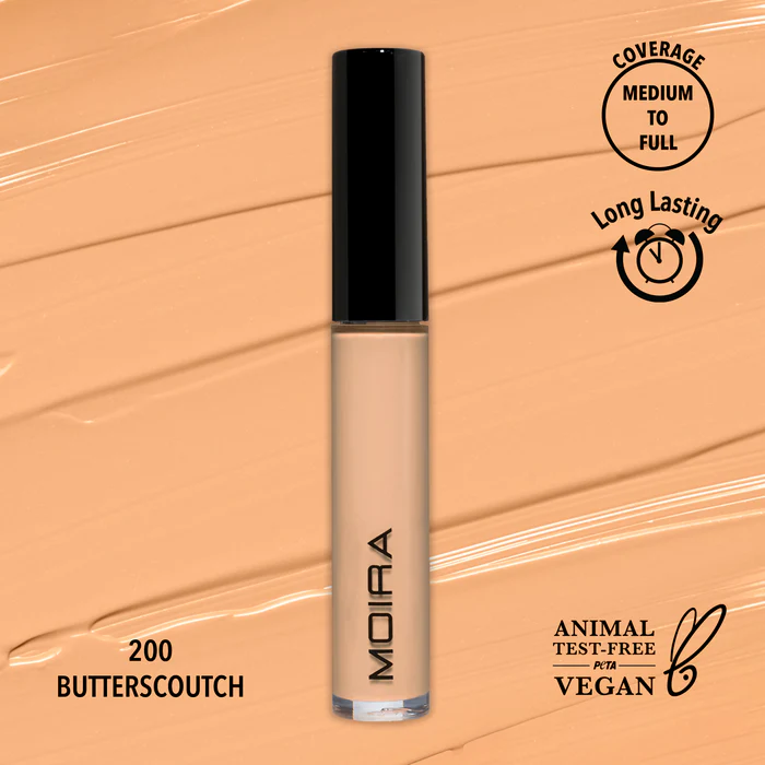 MOIRA LAVISH CREAMY CONCEALER 200 BUTTERSCOTCH