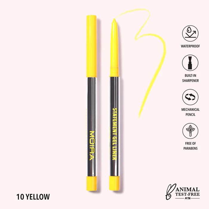 MOIRA STATEMENT GEL LINE 10 YELLOW