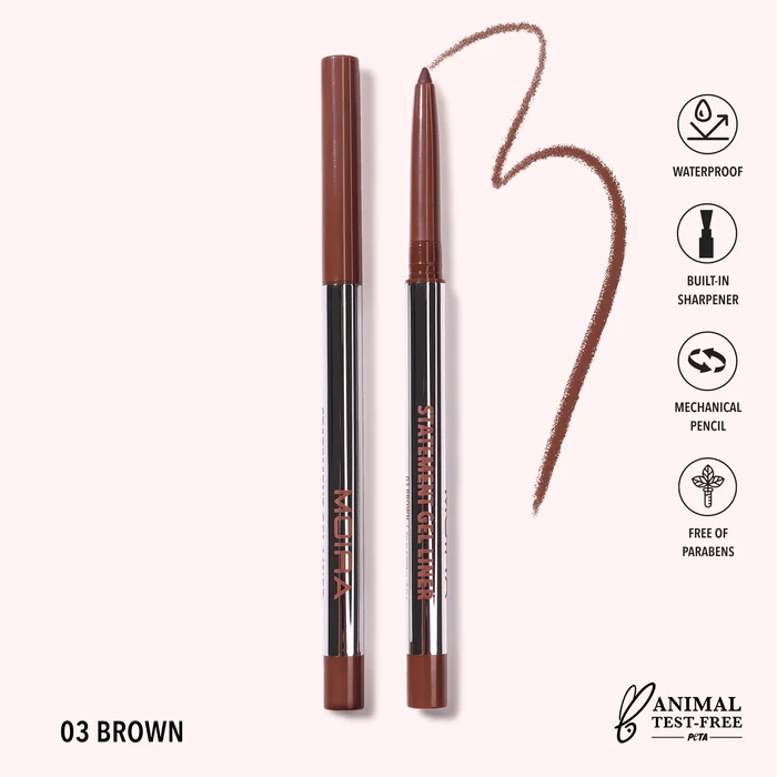 MOIRA STATEMENT GEL LINER 03 BROWN