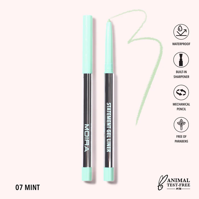 MOIRA STATEMENT GEL LINER 07 MINT