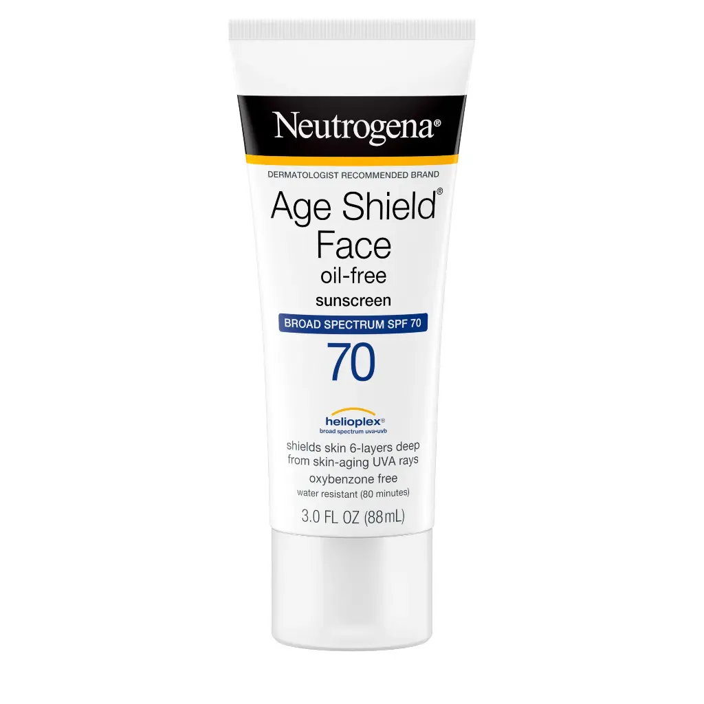 NEUTROGENA AGE SHIELD FACE SUNSCREEN SPF70