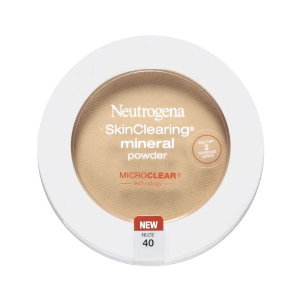 NEUTROGENA SKINCLEARING MINERAL POWDER NUDE 40
