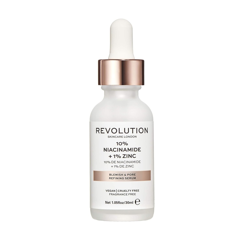 NIACINAMIDA + ZINC SERUM REVOLUTION SKINCARE 30 ML 