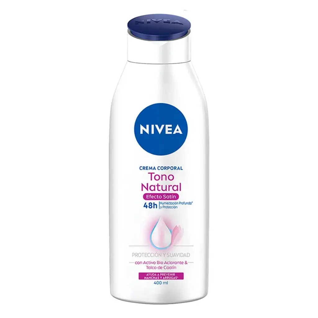 NIVEA CREMA COPORAL TONO NATURAL 400ML