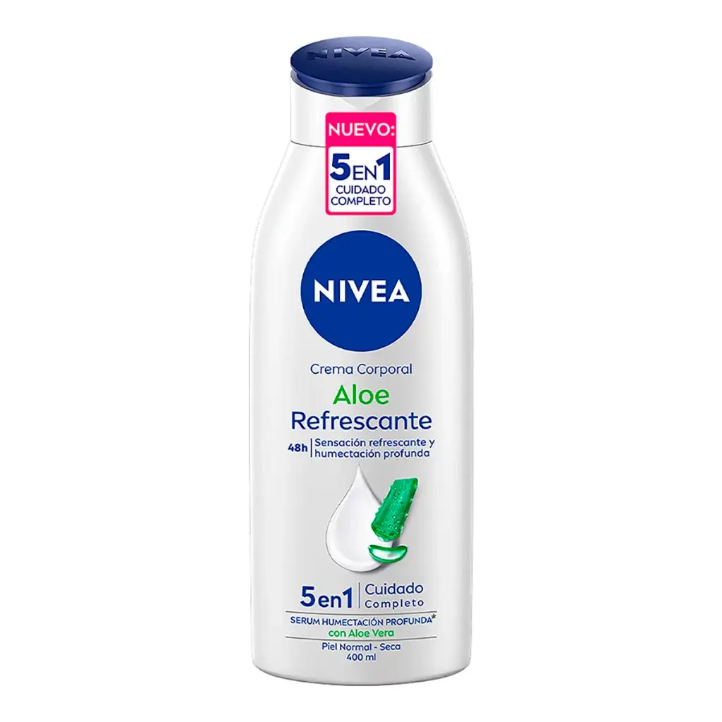 NIVEA CREMA CORPORAL ALOE REFRESCANTE 400ML