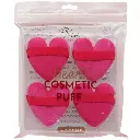 PX LOOK HEART PUFF 4PCS