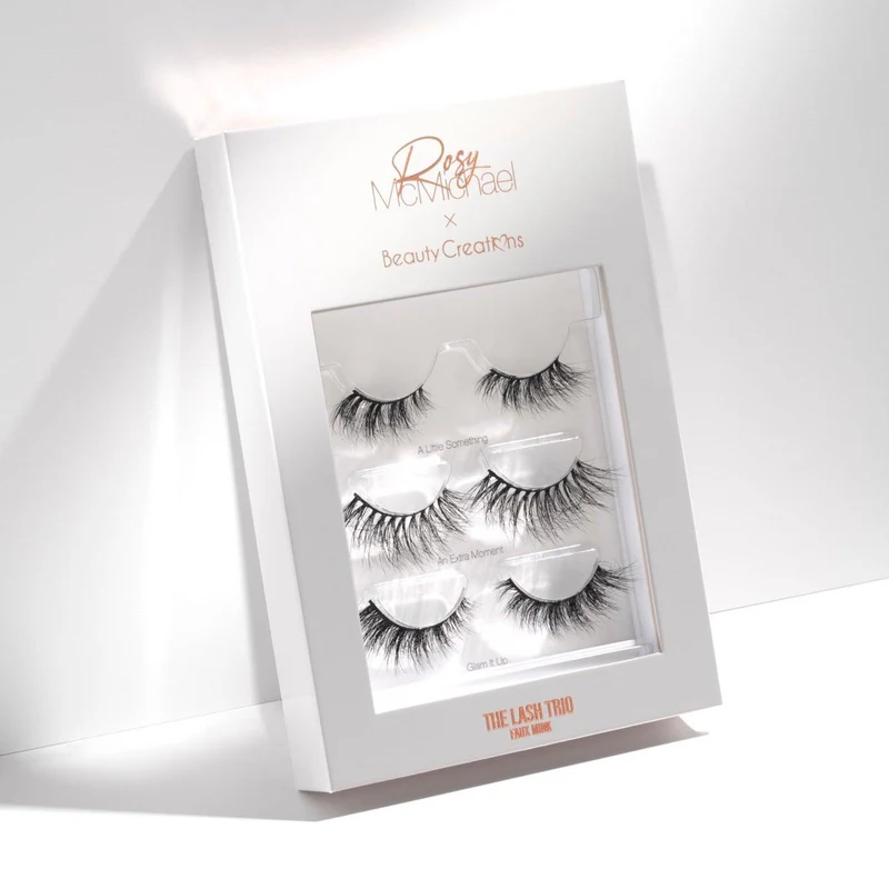 ROSY MCMICHAEL X BEAUTY CREATIONS THE LASH TRIO