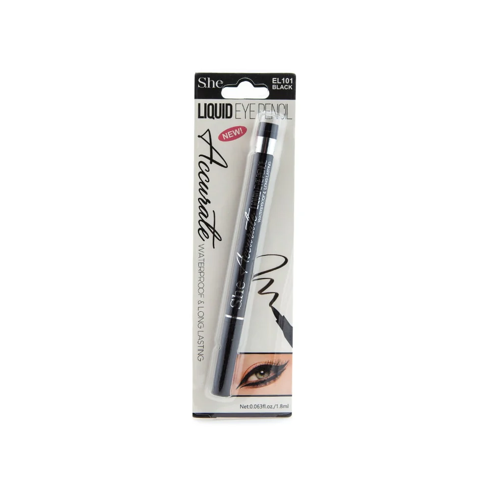 SHE LIQUID EYE PENCIL BLACK