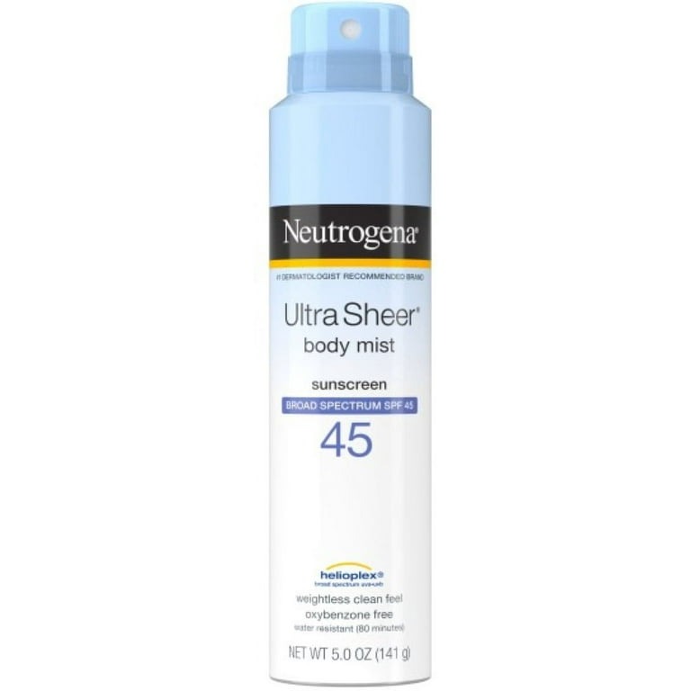 Ultra sheer body mist 45 NEUTROGENA