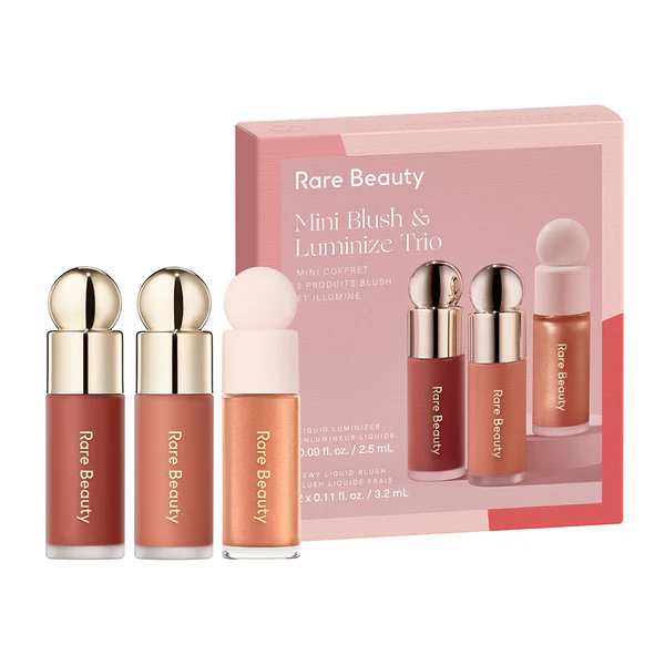 RARE BEAUTY MINI BLUSH & LUMINIZE