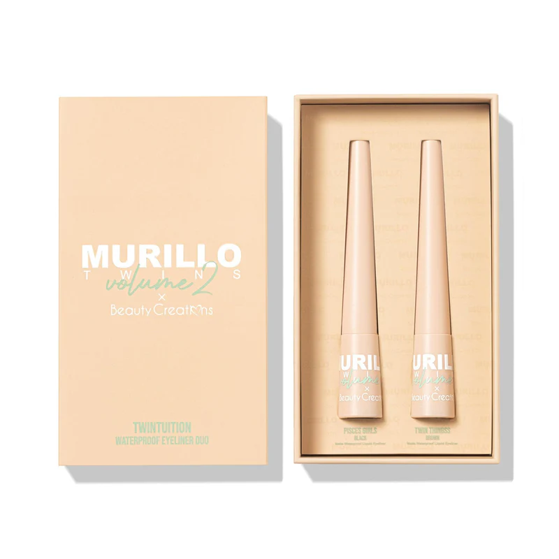 MURILLO TWINS VOL 2 X BC TWINTUITION WATERPROOF EYELINER DUO