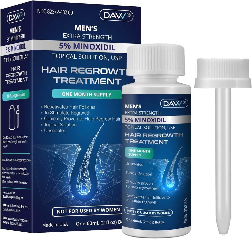 MINOXIDIL HAIR REGROWTH TREATMENT 60ML