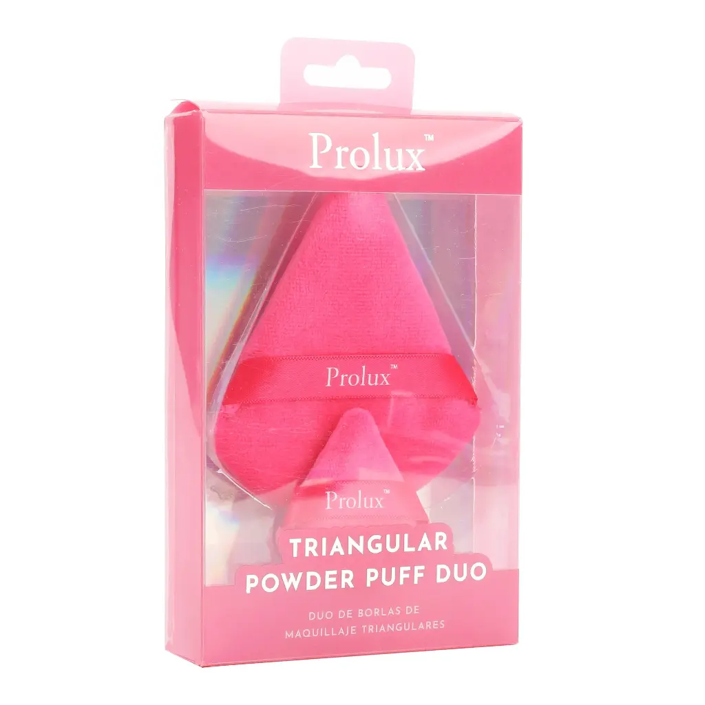 PROLUX TRIANGULAR POWDER PUFF DUO